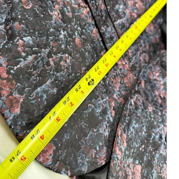 Jos. A. Bank Mens 40R Slim Fit Jacquard Floral Dinner Jacket Pink Pink Blue - Picture 3 of 12